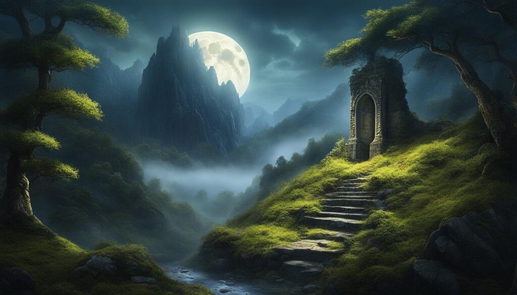 Dream landscape symbolism